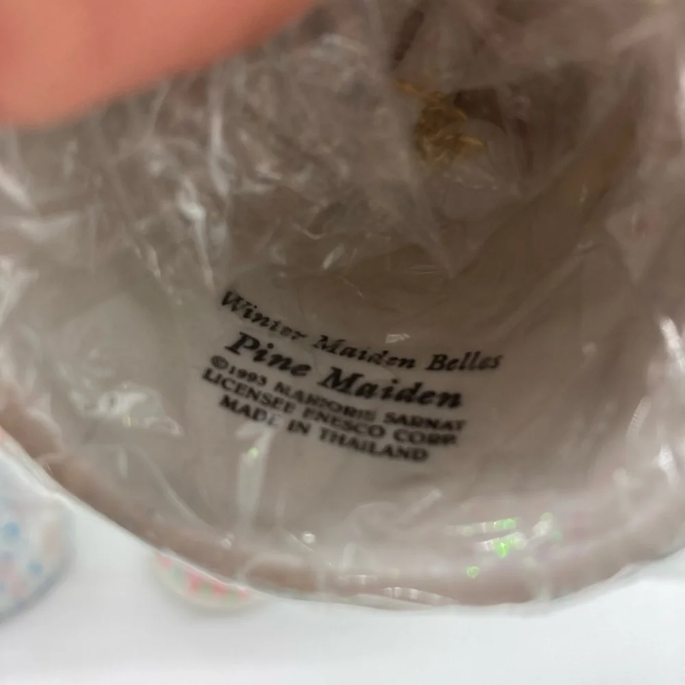 Vintage nib enesco‎ Victorian belles ornaments